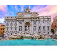 DMQBT Puzzles 1500 Pièces for Adults - Difficult Puzzle 1500 Pièces for Adults Challenge - Fontana Di Trevi Art Photos - Family Fun Challenge Games - Vw279Zq