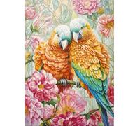 DMQBT Puzzles - 1500 Pièces - Parrotss Abstract Painting - Poster Art Puzzle - Jouets Amusants Et Stimulants pour Toute La Famille - Xu501Tw