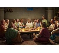 DMQBT Puzzles 1500 Pièces pour Adults ，Difficult Puzzle 1500 Piece pour Adults Challenge ，Jesus Art Oil Painting ，Jeux De Réduction du Stress en Famille - Xu701Tw