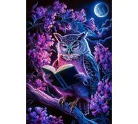 DMQBT Puzzles 1500 Pièces pour Adults ，Owlss Abstract Painting ，Décoration Murale ，Difficult Puzzle 1500 Piece pour Défi Adultes - Cq285Zj