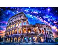 DMQBT Puzzles pour Adultes 1500 Pièces - Colorful - 1500 Pièces Adult Toy Games - Colosseums Landscape Photos - Large Puzzle Gifts pour The Family - Jy242Zp