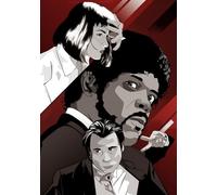 DMQBT Puzzles pour Adults 1500 Pièces - Pulps Films Fictions Uma Thurman - Grand Puzzle À Offrir en Famille - 1500 Piècess Puzzles - Hx33Zw