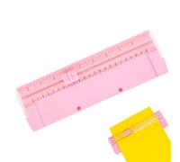 dmqdu Coupe-papier - Coupe-papier - Portable - Outil d'artisanat en papier - Coupe-bordure droit - Outil de scrapbooking pour papier A4, photos