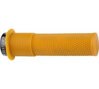 Paire de grips dmr deathgrip avec flanges orange gum
