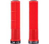 Dmr Deathgrip 2 Thick Flangeless Lock-On Mtb Grip Rouge Taille unique Unisex