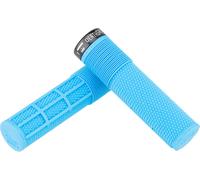 DMR Poignées Brendog Death Grip FL Lock On cyan L
