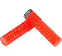 Paire de grips dmr deathgrip flangeless rouge