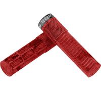 DMR Poignées de guidon Brendog Death Grip FL Lock On rouge L