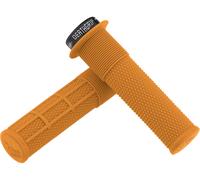 Paire de grips dmr deathgrip avec flanges orange gum