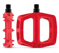 Dmr V6 Plastic Mtb Flat Pedal Rouge Taille unique Unisex