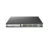 D-Link Commutateur DMS-3130-30PS - L3 géré multi-gigabit, 16x2.5G PoE+, 8x5G PoE++, 2x10GBase-T