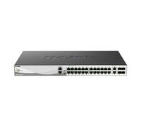D-Link DMS 3130-30TS - Commutateur - C3 - Géré - 24 x 100/1000/2.5G + 2 x 100/1000/2.5G/5G/10G + 4 x 10 Gigabit / 25 Gigabit SFP28 - Montable sur rack