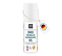 DMSO Gel avec encens et chlorure de magnésium - Environ 60 % DMSO 99,9 % de pureté - Avec eau structurée et xanthane - Sans additifs - Tube HDPE de 50 ml avec pompe doseuse