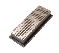 DMT Diamant Pierre à Aiguiser 150mm Plastique Étui Noir 220 Gravier Extra Gros