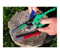 DMT Kit de limes plates diamant Dia-Sharp, kit de 3