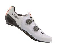 DMT Mixte Sh10 Chaussures de Cyclisme sur Route, Blanc/Noir, 39 EU