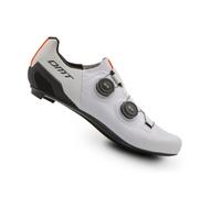 DMT Mixte Sh10 Chaussures de Cyclisme sur Route, Blanc/Noir, 41 EU