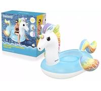 Bestway 41113 flotteur de plage et de piscine Multicolore, Blanc Vinyl Bouée à chevaucher