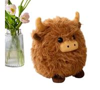 Dmuzsoih Animal en Peluche - Compagnon De Collection | Décoration en Peluche de Vache - pour, Adolescents, Garçons, Filles, Collectionneurs, Amis, Canapé, Lit, Divan, Bureau, Siège Auto Et
