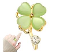 Dmuzsoih Anneau Fidget | Spinner réglable Fidget Toys | Anneaux sensoriels rotatifs, pour adultes hommes femmes bureau mouvement avion salle de classe travail, voyage, maison, Saint-Valentin