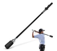 Dmuzsoih Bâton d'entraînement au Swing de Golf - Bâton d'entraînement correcteur de Swing de Golf - Outil de Correction de Position de la Main Portable avec Son pour Cours de Fitness, Maison, Jardin