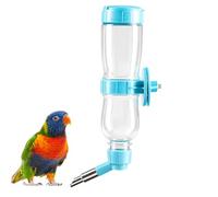 Dmuzsoih Bouteille d’Eau Perroquet | Distributeur d'abreuvoir pour Oiseaux | Accessoires pour Cage à Oiseaux, Dispositif d'abreuvement Amovible de Grande capacité de 240ml pour tourtereaux,