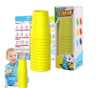 Dmuzsoih empilables, jouets empilables et emboîtables, éducatifs, pour , adultes et tout-petits pour développer la motricité fine