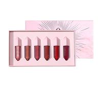 Dmuzsoih Ensemble De Brillant À Lèvres | Beauté Gloss Maquillage Résistant Aux Traces Imperméable | Collection De Brillant Pour Lèvres Teinté,pour Voyage Scène Rendez-vous Rassemblement Vacances