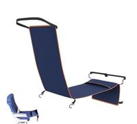 Dmuzsoih Hamac De Pied Pour Voyage En Avion, Hammac de Pied Adulte pour Voyage Long, Matelas Pliable Extenseur De Siège Pour Détente Sommeil Longs Trajets