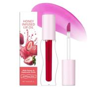 Dmuzsoih Huile Brillante Pour Lèvres,Nourrissant Et - Baume à Lèvres Hydratant Pailleté - pour Voyage Déplacement Professionnel Maison Extérieur École Petite Amie Épouse Amie