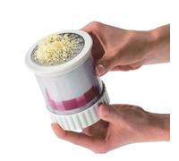 Dmuzsoih Manuel Râpe à Fromage | Râpe Rotative Manuelle pour Beurre,Moulin à Fromage Multifonction Gadget de Cuisine Économe en Effort pour Gingembre Légumes Fruits Aliments Bébé Chocolat - pour