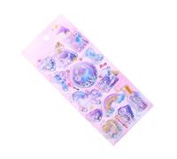 Dmuzsoih Mini Autocollants | Décalcomanie Mini Avec Design De Remplissage D'Eau - Petite Décalcomanie D'Eau 3D | pour Valise Carnet Enveloppe Lunettes Tablette Agenda Journaux Ordinateurs Portables