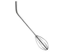 Dmuzsoih Paille Batteur pour Boissons, Métal Résistant à la Chaleur Longue Durée Lisse pour Mélange, Pailles Réutilisables pour Battre et Boire, pour Poudre Crème Shakes Cacao Lait et Glaçons