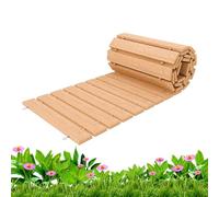 Dmuzsoih Passerelle de Jardin | Pavés Déroulants Larges pour Pelouse et Allée - Pavés en Bois pour Chemin Extérieur,pour Jardin Arrière, Plage, Mariage, Patio, Cour et Cour Intérieure