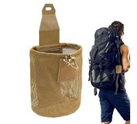 Dmuzsoih Poche de Vidage Petit | Sacs de Cueillette de Fruits pour Ceinture,Poche en Maille à Cordon Grande Capacité pour Organisation d'Équipement et Activités Extérieures Randonnée Cyclisme Escalade