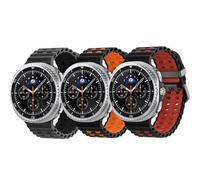 DMVEIMAL 3 Pièces Ocean Loop Bracelets pour Samsung Galaxy Watch 8 40mm 44mm/8 Classic Band 46mm Homme,Étanche Silicone Bands Océan Sport Rechange Bracelet pour Samsung Watch 8/8 Classic Strap