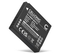 DMW-BCF10E Batterie pour Panasonic Lumix | 700mAh, 3.7V, Lithium Ion pour Panasonic Lumix DMC-FH1, DMC-FH20, CGA-S009E, CGA-S106, DMW-BCF10, DMW-BCF10E
