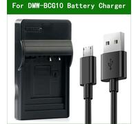 DMW-BCG10 BCG10E BCG10PP DE-A65 Chargeur de Batterie pour Appareil Photo Numérique pour Panasonic DMC-ZS20 ZS25 TZ6 TZ7 TZ8 TZ10 TZ18 TZ20 TZ22