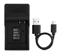 DMW-BCJ13 USB Chargeur pour Panasonic Lumix DMC-LX5, DMC-LX5GK, DMC-LX5K, DMC-LX5W, DMC-LX7, DMC-LX7GK, DMC-LX7K, DMC-LX7W Caméra et Plus