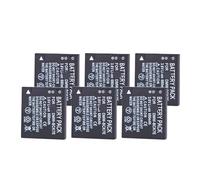 DMW-BCK7 DMW-BCK7E Batterie De Caméra Rechargeable - Compatible avec Panasonic DMW-BCK7PP NCA-YN101G DMC-FP5 DMC-FP7 DMC-FH2 DMC-FH5(6Pcs Battery)