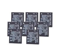 DMW-BCK7 DMW-BCK7E Batterie De Caméra Rechargeable - Compatible avec Panasonic DMW-BCK7PP NCA-YN101G DMC-FP5 DMC-FP7 DMC-FH2 DMC-FH5(8Pcs Battery)