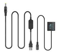 DMW-BLG10 BLE9 DCC11 Batterie factice + câble USB 5 V pour appareils photo Panasonic Lumix DMC-GF6 GF5 GF3K GX7 S6 S6K GX80 GX85 gx9