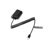 DMW-BLK22/DCC17 Batterie factice, coupleur adaptateur d'alimentation avec câble USB-C pour Panasonic GH5M2
