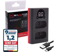 Dmw Blk22 E Chargeur (Mini Dual Lcd 98862) Alimentation Par Usb-C Ou Micro Usb - Dc S5 S5D S5K S5-X S5Ii S5-Iix Gh5 Gh5-Ii Gh[Z85]