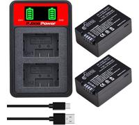 DMW-BMB9 DMW-BMB9E Battery and USB Charger for Panasonic Lumix DC-FZ82 DMC-FZ72 DMC-FZ45 DMC-FZ48 DMC-FZ100 DMC-FZ62