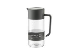 DMWLZHO Flacon pulvérisateur d'huile en verre 2 en 1 - 550 ml, double commande de pulvérisation (brume fine et jet), for huile d'olive et liquides de cuisson(Gray)