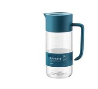 DMWLZHO Flacon pulvérisateur d'huile en verre 2 en 1 - 550 ml, double commande de pulvérisation (brume fine et jet), for huile d'olive et liquides de cuisson(Bule)