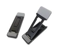DMWLZHO Mise à Niveau de la Mini béquille en métal à 3 Vitesses, du Support Portable for téléphone et Ordinateur Portable à Verrouillage Automatique par gravité(Black)