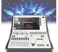 DMX 512 Contrôleur d'éclairage, console de contrôle d'éclairage de scène, 14,1", 2048 canaux, 4 ports de sortie DMX pour programmation d'éclairage de scène