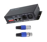 DMX Decoder DMX512 Decoder LED Contrôleur de LED DMX512 DIMMER RGBW LED Decoder Light Decoder 4 Channel Noir